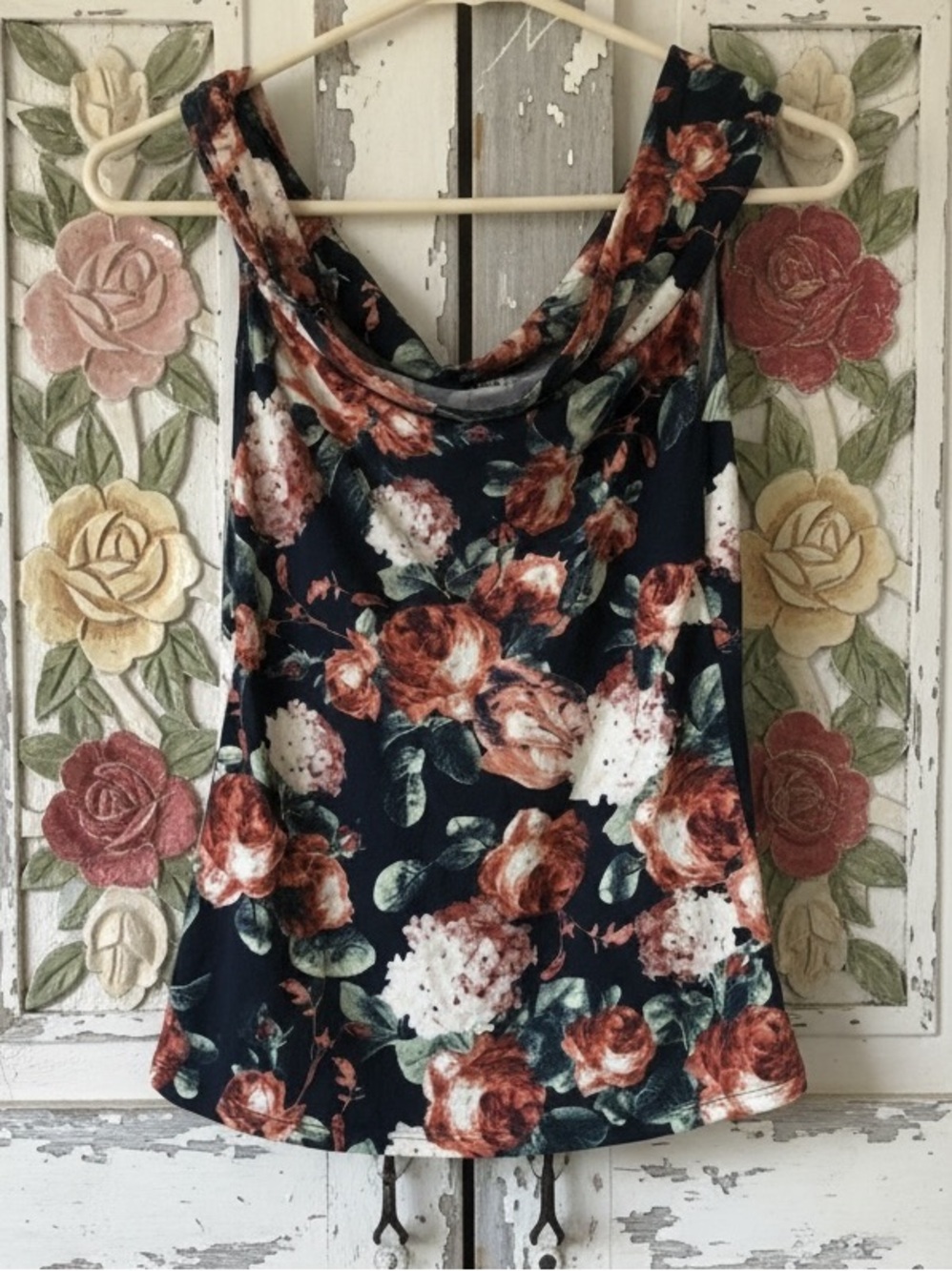H&M off shoulder rose 🌹 top